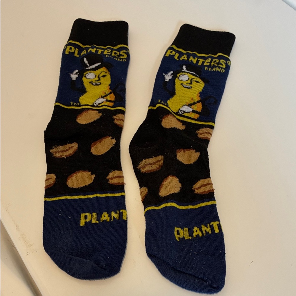 Planter’s Peanut Black and Blue Men's Socks